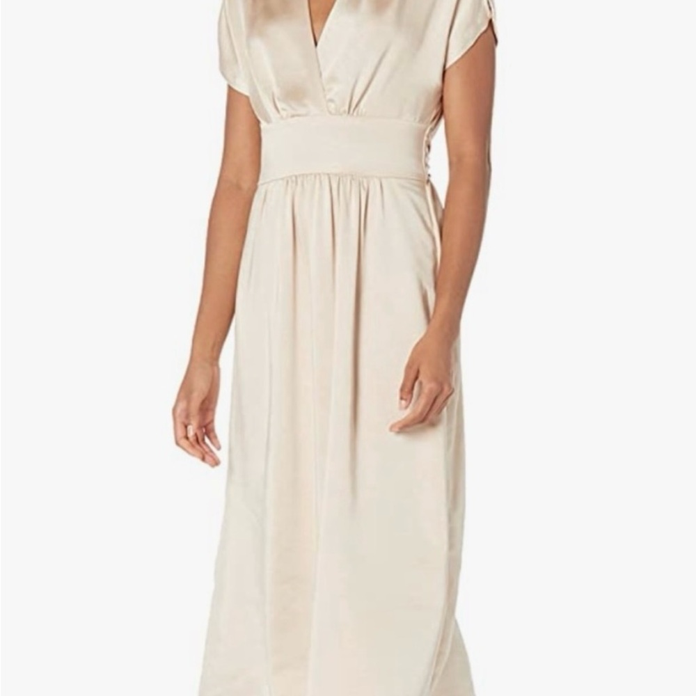Anne Klein Anise Dress - Gold/Cream